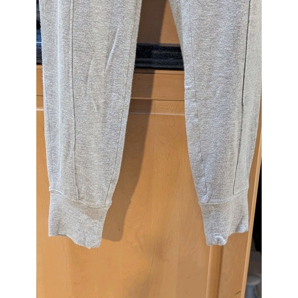 Athleta Gray Women's Size S Drawstring Stretch Band Cuffed‎ Hem Joggers - Picture 6 of 12